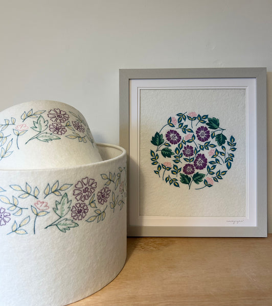 Aubeterre Floral Lampshade