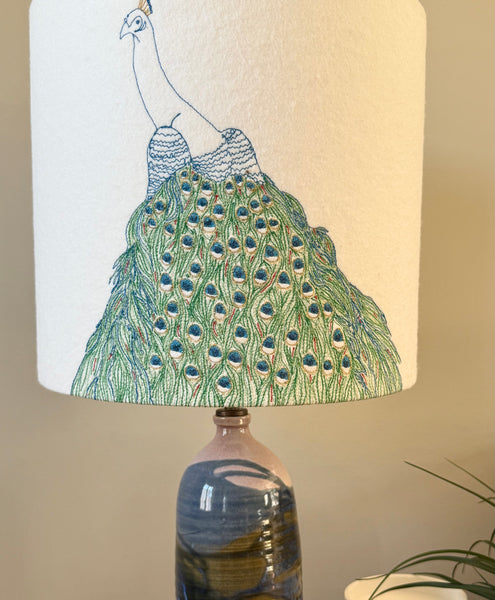 Peacock ‘seconds’ Lampshade