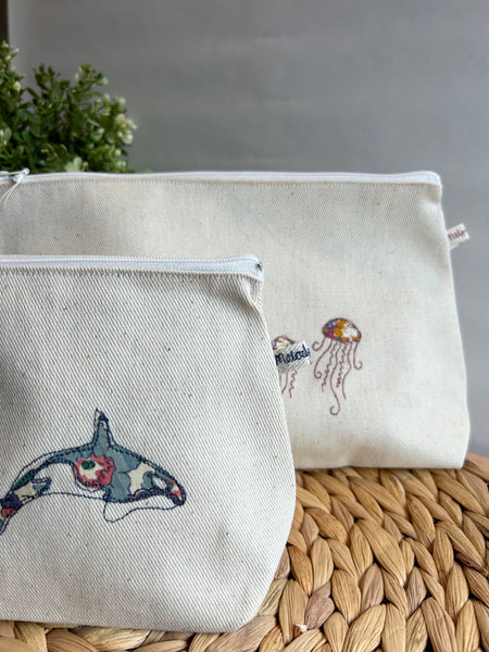 Embroidered Gig Boat pouch