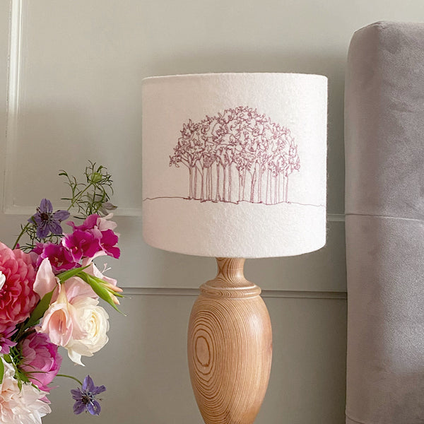 Nearly There Trees Lampshade