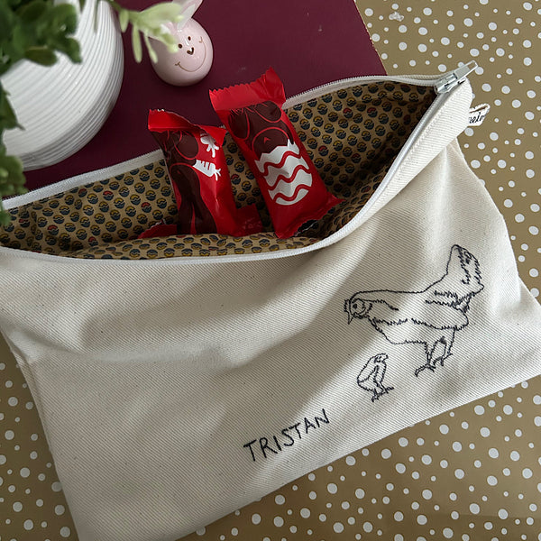 Easter ‘Chicken’ personalised pouch