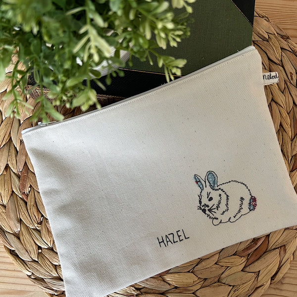 Easter ‘Bunny’ personalised pouch