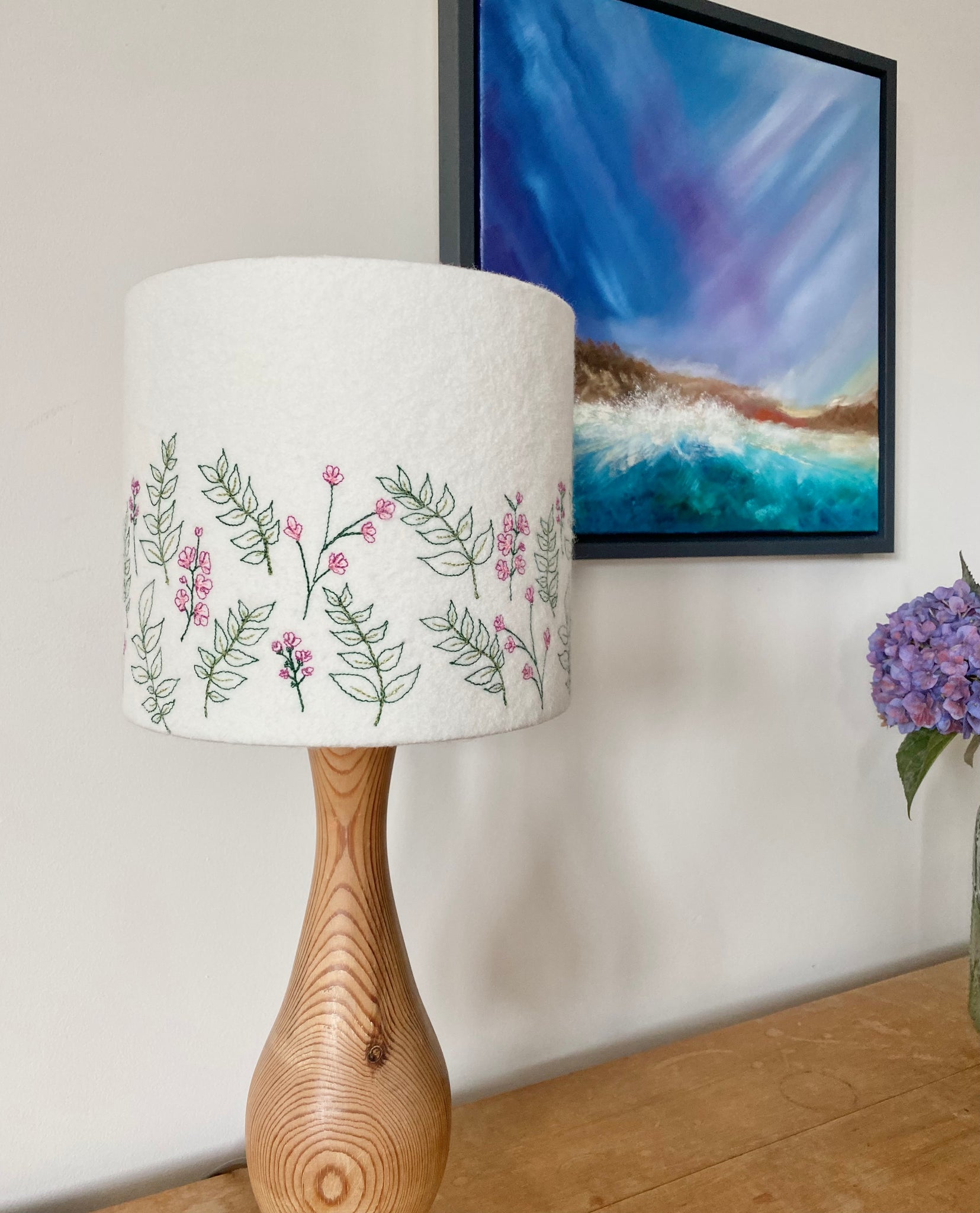 Summer Bloom Lampshade